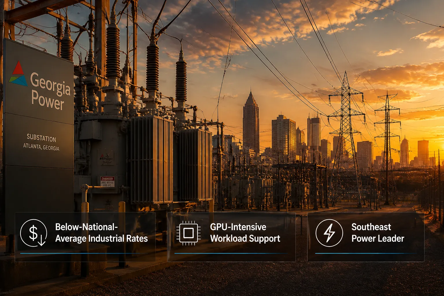 A Practical Site Selection Framework for Atlanta's Data Center Market