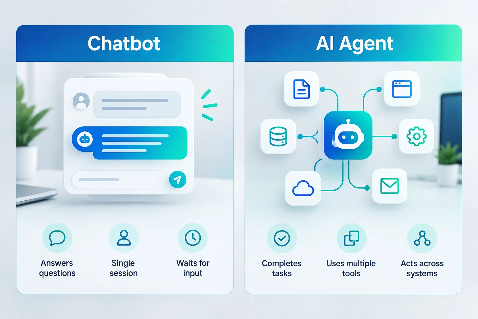 The Layered Reality: Chatbots as the Front Door, Agents as the Engine