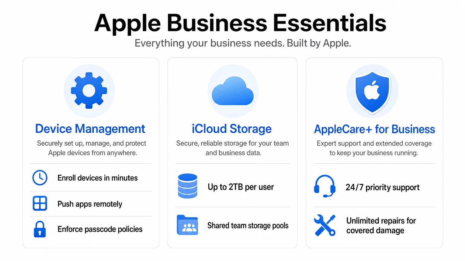clean detailed infographic 16 9 landscape format illustrating We Are MacWise