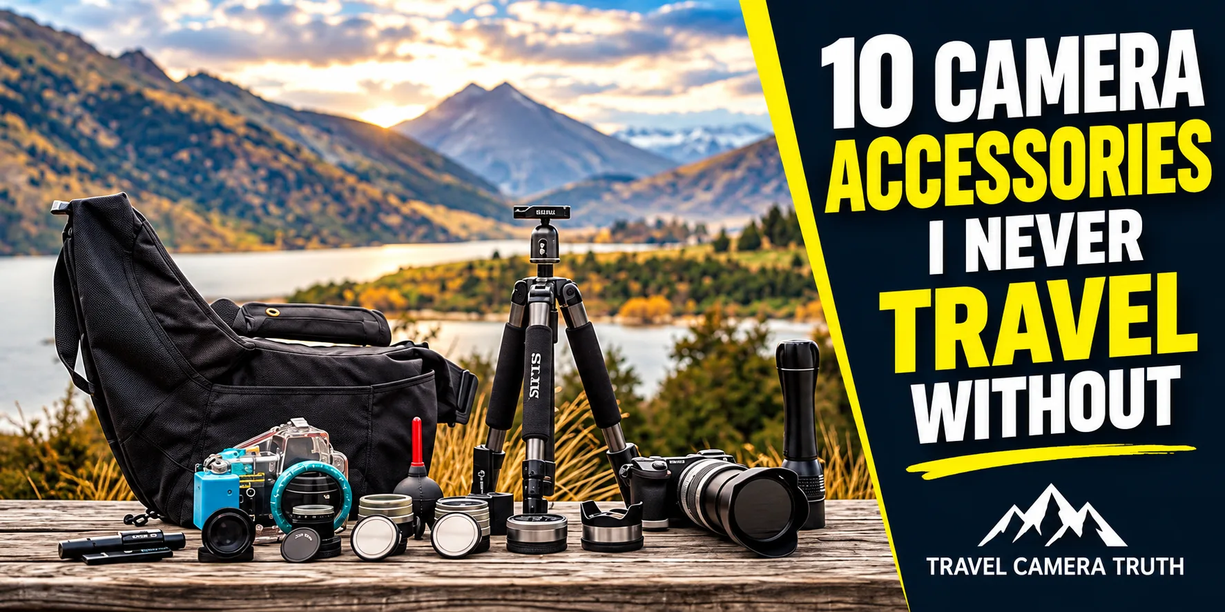 10 CAMERA ACCESSORIES I NEVER TRAVEL WITHOUT