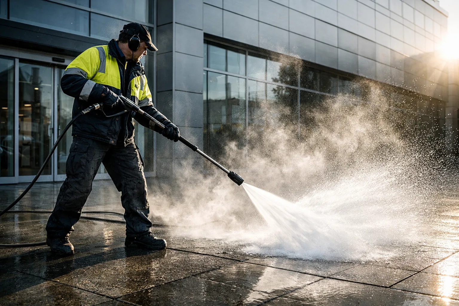 Commercial Pressure Washing
